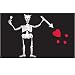 Pirate - Edward Teach - Flag 3ft x 5ft Printed Polyester