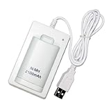 New Charger + USB Cable for Microsoft XBOX 360 Battery