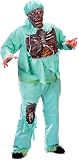 Zombie Doctor Plus Adult Halloween Costume Plus