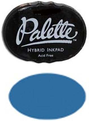 Stewart Superior -- Palette Hybrid Ink Pad // Beaux Arts Blue // Fine Art Colors In The Ultimate All-Surface Ink Pad! // Perfect For Artists, Crafters And General Use