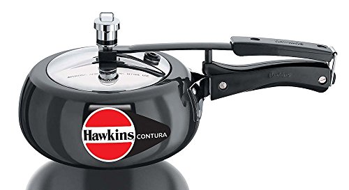 Hawkins Contura Hard Anodised Pressure Cooker, 2.0 Litre Hawkins Contura Hard Anodised Pressure Cooker, 2.0 Litre