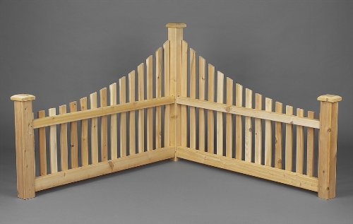 Cedarlooks 0600550 Corner Accent Fence