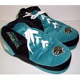 Jacksonville Jaguars NFL Plush Sneaker Slippers - XL
