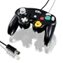 CSL - Nintendo GameCube Gamepad / Controller | Nintendo Wii Gamepad | Vibrationseffekt | schwarz