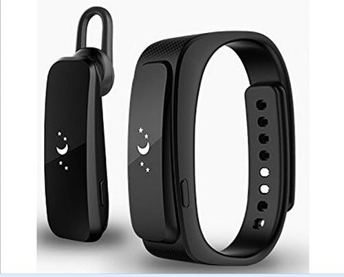 Smart Talk Band Bracelet,Facleta Smart Watch Fitness Tracker,Bluetooth Hands FREE Earphone ,FOR IPHONE Samsung Smartphones-Black