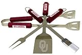 NCAA Oklahoma Sooners 4 Pc. BBQ Set