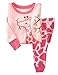 Baby girl Children Super Cute giraffe Print Pajamas 0-5T