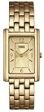 Timex Ladies Analogue Watch with Gold Dial with Gold Bracelet