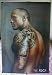 Dwayne Johnson The Rock POSTER 23.5 x 34 showing his tattoos Samoan wrestling star (poster sent from USA in PVC pipe)