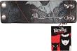 Emily the Strange Bat Emblem Leather Cuff