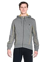 Lotto Sudadera Cremallera Fz Kirk Fl Hd (Gris Jaspeado)