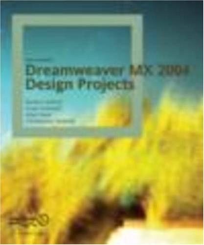Image of: Dreamweaver MX 2004 Design Projects