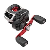 Abu Garcia Left Hand Retrieve Black Max Low Profile Baitcast Reel (12-Pound/145-Yard)