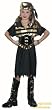 Child's Gold Pirate Girl's Costume (Size:Small 4-6)