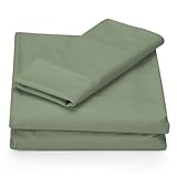 Perry Ellis Sheet Set, Microfiber, Sage, Twin