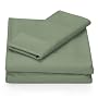 Perry Ellis Sheet Set, Microfiber, Sage, Full