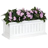 36" Wooden Window Box Planter