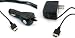 Samsung SCH-R800 Delve Accessory Bundle - Car Charger + OEM Home Travel AC Charger + Free Stars Stripes Silicone Wristband