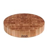 John Boos 18-Inch Round Chinese Chopping Block, Maple by John Boos