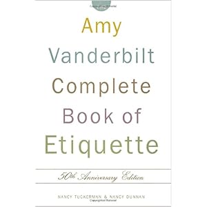 etiquette book