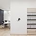 Hockey Wall Sticker Decal 5 - Decal Stickers and Mural for Kids Boys Girls Room and Bedroom. Sport Wall Art for Home Decor and Decoration - Ice Hockey Player Silhouette Mural