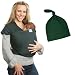 Moby Wrap Baby Carrier with Matching Knot Hat – Forest