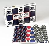 NFL Team Checkers Game - Denver Broncos vs. Oakland Raiders