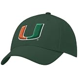 Nike Miami Hurricanes Green Swoosh Flex-Fit Hat