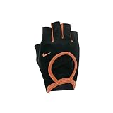 Nike Women's Fit Essential Training Gloves, Black/Bright Coral, Small
