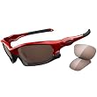 Oakley Split Jacket Adult Sport Fashion Sunglasses - Infrared/VR28 Black Iridium, VR50