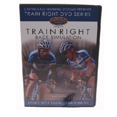 Carmichael Training Systems CTS Train Right Race Simulation DVD.