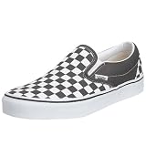 Vans Unisex Classic Slip-On Checkerboard charcoal/true white VEYECJO 11 UK