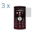 Durable Clear Reusable LCD Screen Protector -3 Packs for Verizon LG enV3 VX9200 Cell Phone