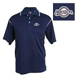 Milwaukee Brewers Strive Polo by Antigua