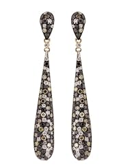Effy Jewlery Prism Cognac, Black & White Diamond Earrings, 2.63 TCW