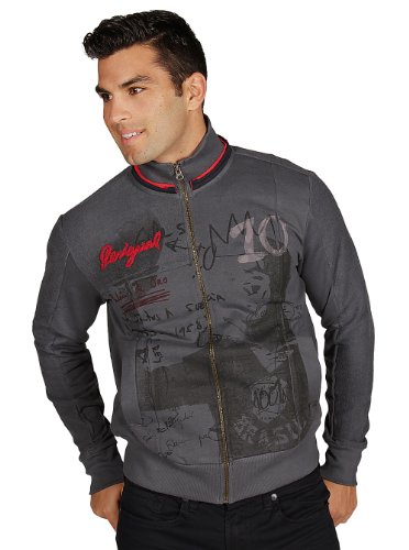 Desigual O Rey Shirt in Gris Tormenta