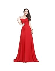 Plus Size Junior Beaded 2015 Floor Length Off the Shoulder Chiffon Prom Dress 