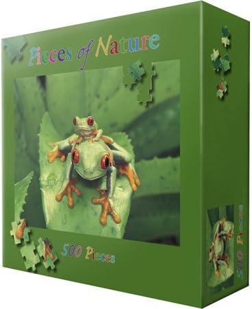Frog PiggybackJigsaw Puzzle 500pc