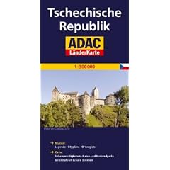 ADAC L�nderKarte Tschechische Republik 1 : 300 000: Mit Ortsregister. Mit Fernstra�enkarte, Reiseinfos, Reisef�hrer. Mit Cityplan Prag