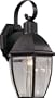 Maxim Lighting 4006CLPE South Park 1 Light Outdoor Wall Light in Petwer with Clear glass