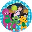 Custom Photo Plate - Barney & Friends Photo Plate - Customize Your Barney & Friends Plate With Your Favorite Photo