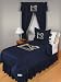 St. Louis Rams Jersey Mesh Full Size Bedskirt