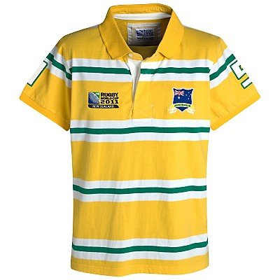 Official Rugby World Cup Australia Rugby Polo Shirt rrp£40 - All sizes