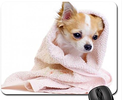Warm Blanket For Puppy Myla Mouse Pad, Mousepad (Dogs Mouse Pad)