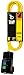 Woods Yellow Jacket 2879 14/3 SJTW Right Angle GFCI with Lighted End, 6-Feet, Yellow