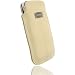 Krusell Luna Nubuck Leder Etui Tasche f�r HTC Sensation sand