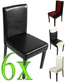 6x Esszimmerstuhl Lehnstuhl Stuhl M01