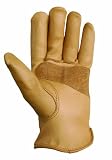 Wells Lamont 1140XL Work Gloves with Timber Grain Cowhide, Keytsone Thumb, Palm Patch, Self Hem, XL