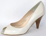 Produkt-Bild: David Braun Peep Toe Pumps Leder creme
