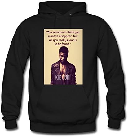 Men's Kid Cudi Printed Cotton Hooded Sweatshirt